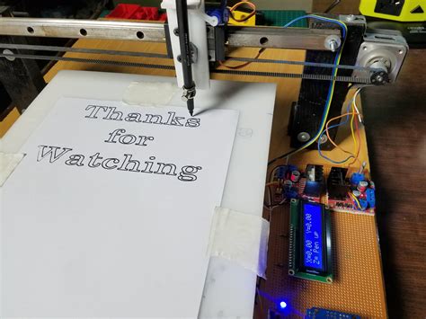 Arduino cnc 2d plotter